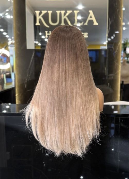 Парик из натурального волоса