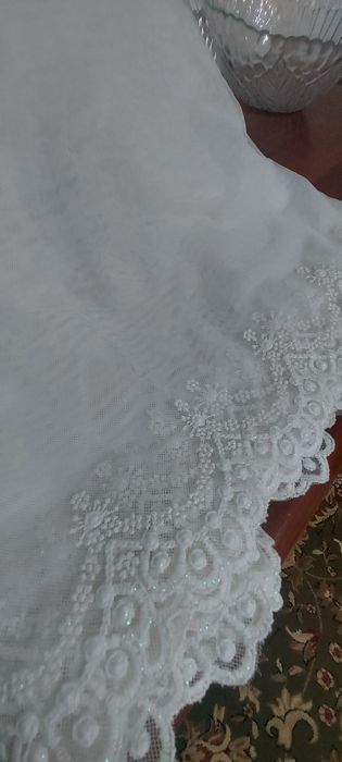 Тюль  сетка айвори
