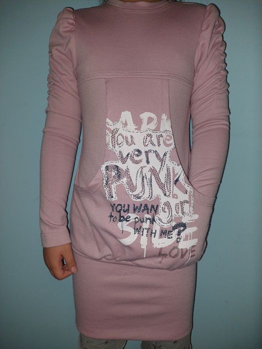 Платье-туника на девочку 6-8 лет