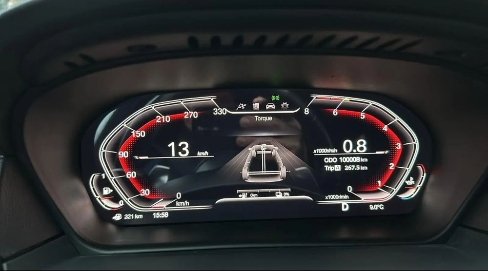 Дигитално табло километраж BMW E60 E61 E63  БМВ Е60 Е61 Е63