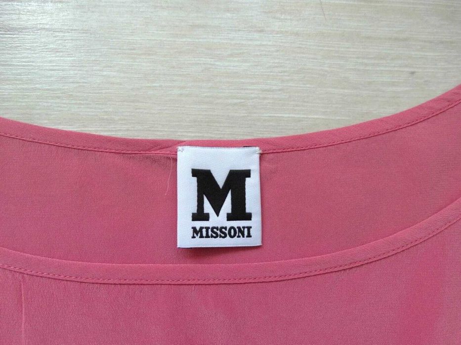 Missoni 100% Silk женска копринена блуза фланела коприна размер М