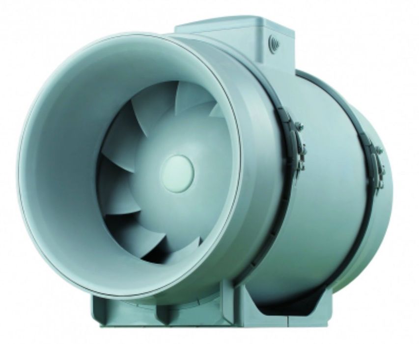 Ventilator axial tubulatura