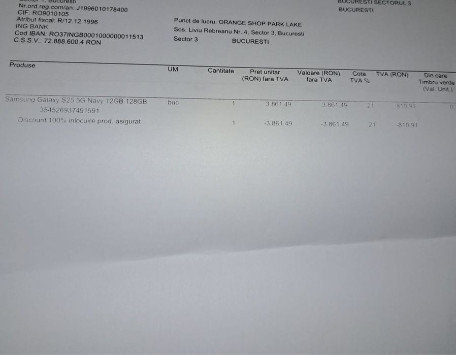 Samsung s25 128gb 5g nou