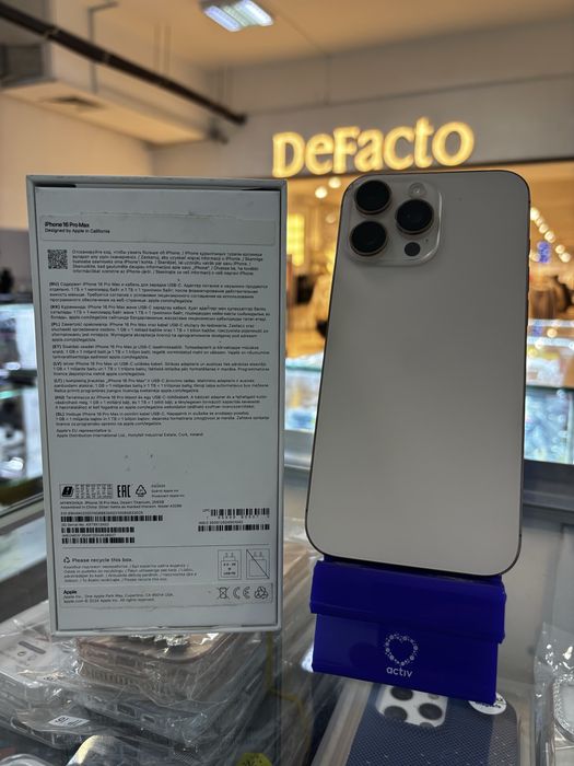 iPhone 16 Pro Max; 256GB; EAC