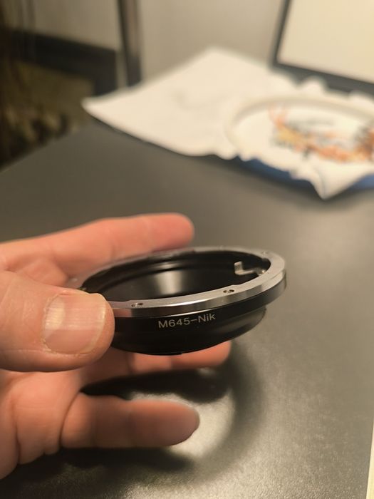 Переходник Mamiya на Nikon