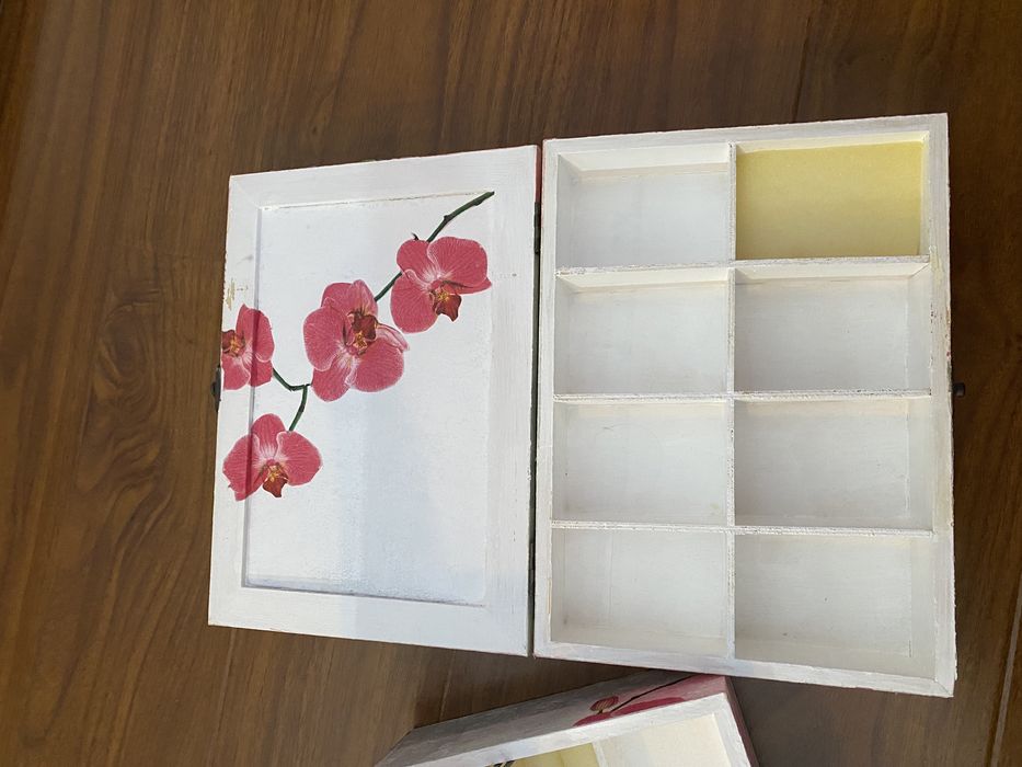 Cutii bijuterii model Orhidee