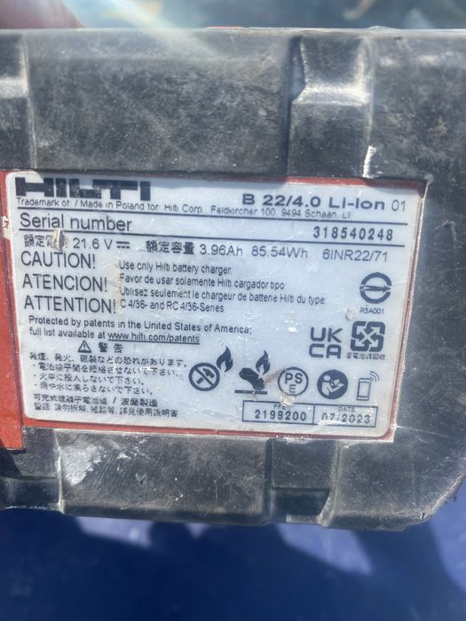 Pistol cuie HILTI BX3, an 2018