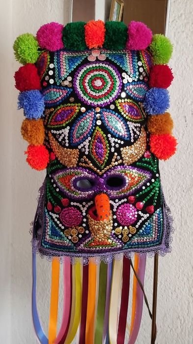 Кукерска маска , капашон, гугла, Сурва, кукери, Декорация, изгодно, пр