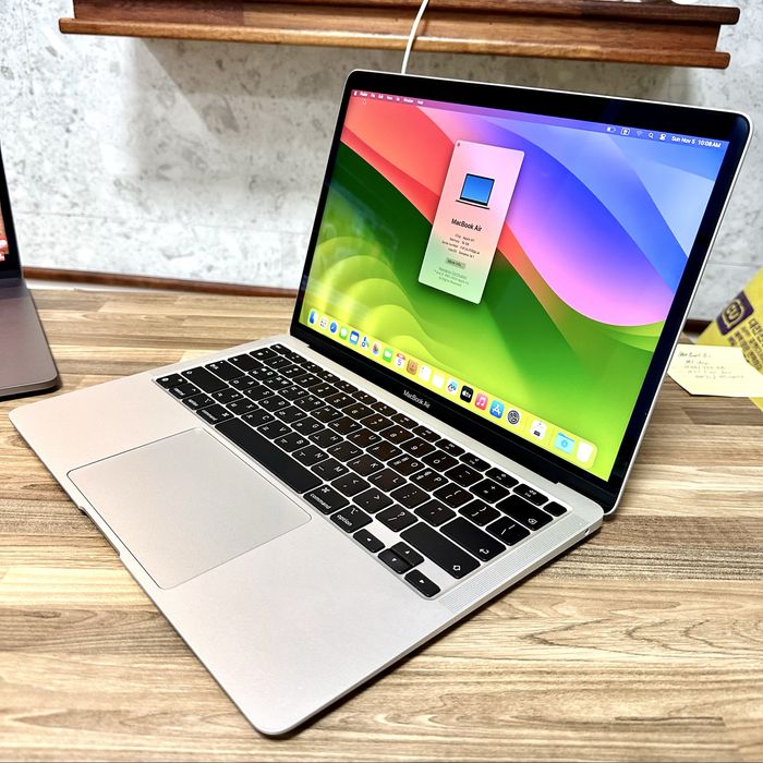 MacBook Air M1 Silver 8/256- Chotkiy noutbuk (Makbuk-Apple)