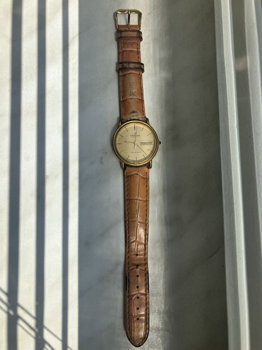 Позлатен мъжки часовник CERTINA 1990г