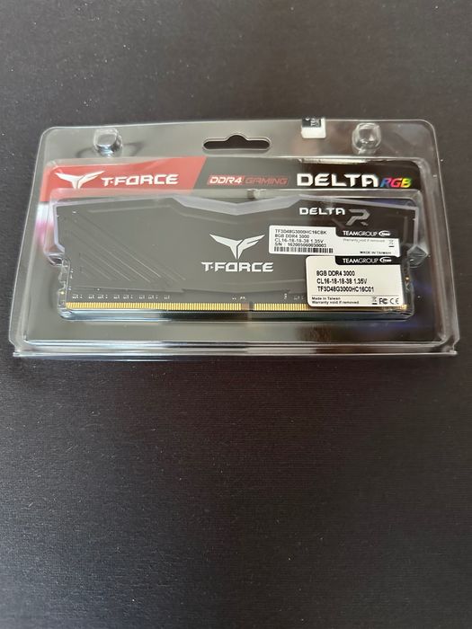 Ram T-Force ddr4 delta rgb 8GB 3000mhz