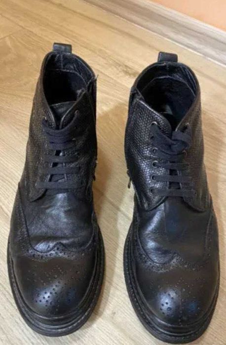 Мъжки боти естествена кожа LASOCKI - CCC