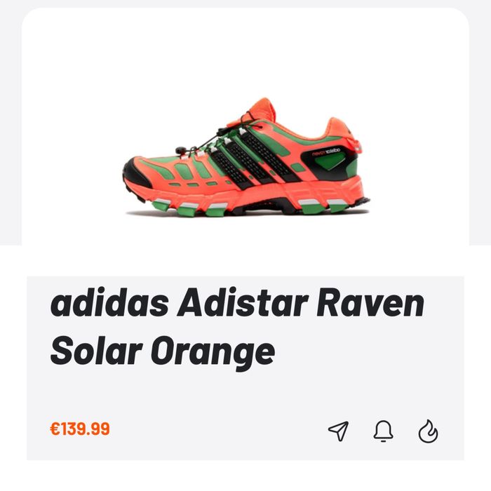 Adidas Adistar Raven Solar Orange - мьжки маратонки. EU42