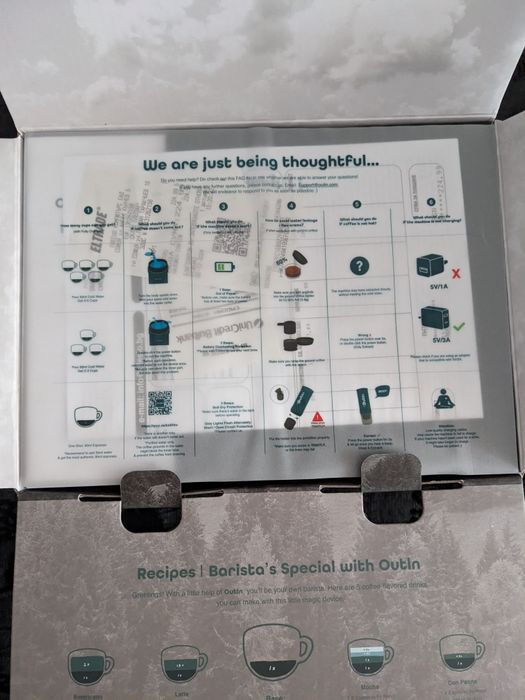 Outin nano+nano basket plus+кафемелачка чисто нови