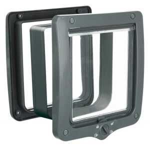 Usa Batanta XXL Pentru Pisici, 4-Way, Cu Tunel, 24×28 cm, Gri, 44242