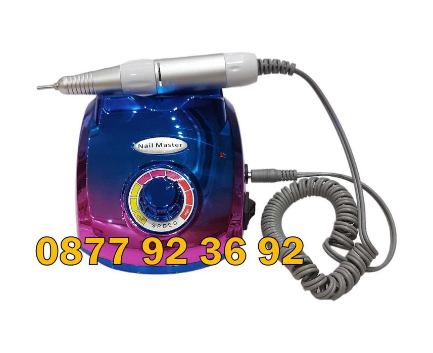 ПРОМОЦИЯ 100W ЕЛ.ПИЛА+ПЕДАЛ за нокти електрическа пила за маникюр гр ...