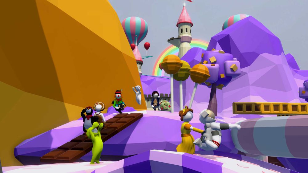 Новый Human: Fall Flat Dream Collection PS4/PS5 На Двоих Пс4 Много Игр