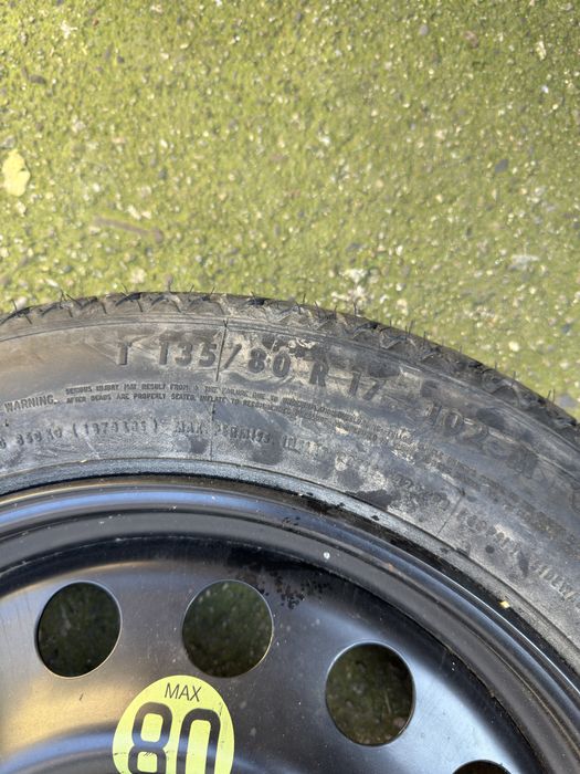 Резервна гума 5х120 17ка