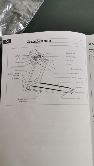 ПАНЕЛ ЗА УПРАВЛЕНИЕ на бягаща пътека Capital Sports Infinity Pro 2.0