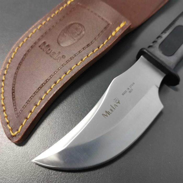 Оригинален нож за дране Muela SG-12 ИСПАНИЯ с кания от ест. кожа