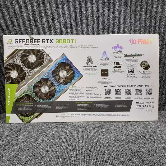 Palit GeForce RTX 3080 Ti GameRock OC