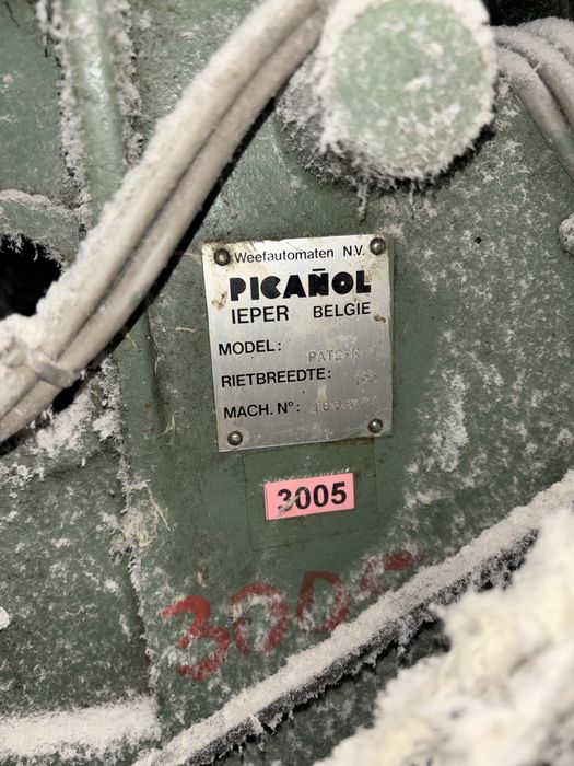 тукимачилик ускуналарини сотилади /PİCANOL