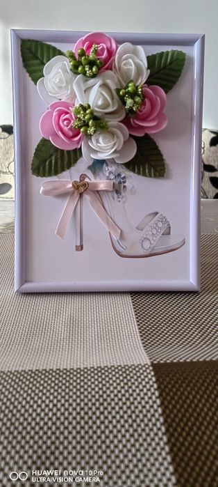 Вечни букети в рамка