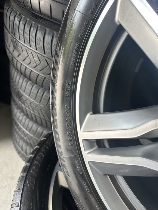 jante bmw x1 x2 f48 f39 5x112 anvelope 225 50 18 bridgestone ms