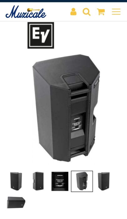 Boxe Electrovoice ZLX15 - pasive, noi