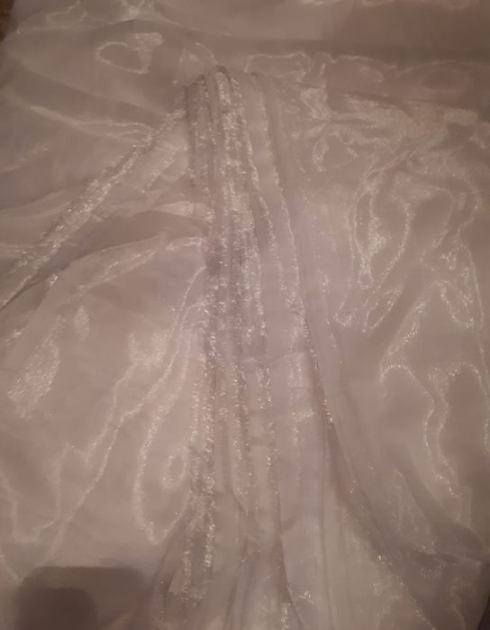 Органза, тюль глянцевый