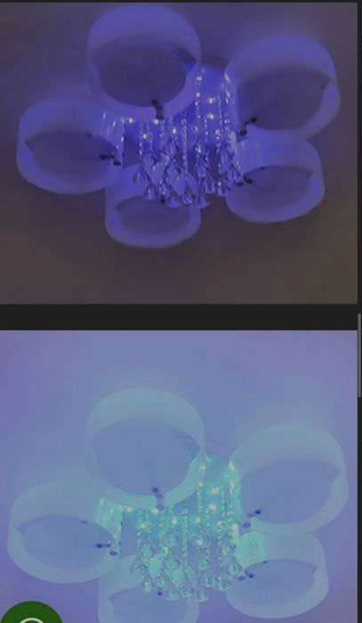 Lustra led cu telecomanda