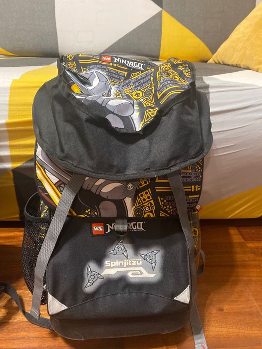Ghiozdan ergonomic Lego Ninjago - cu sac sport si penar (cls II-VI)