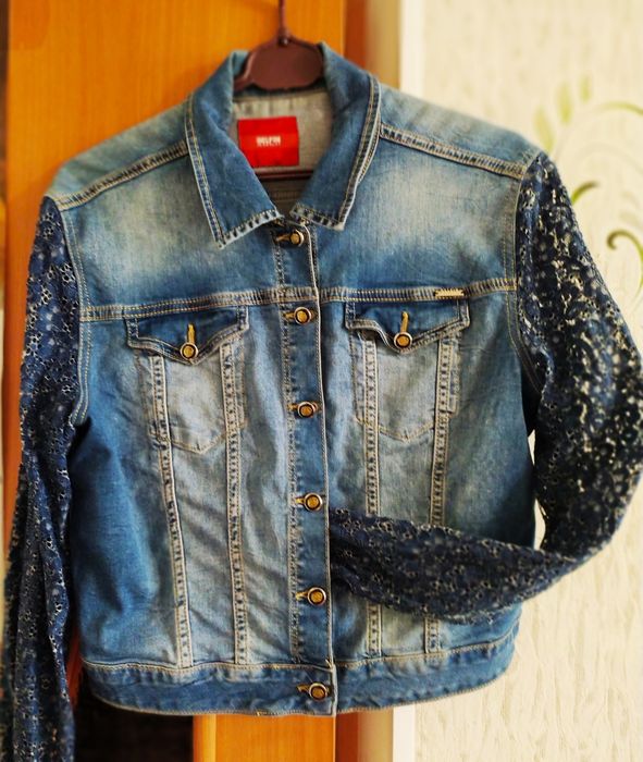 Куртка джинсовая короткая