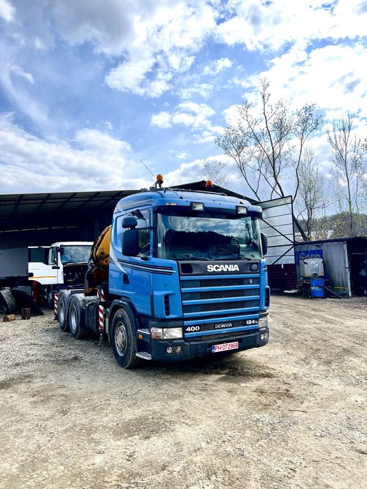 Vand cap tractor cu macara