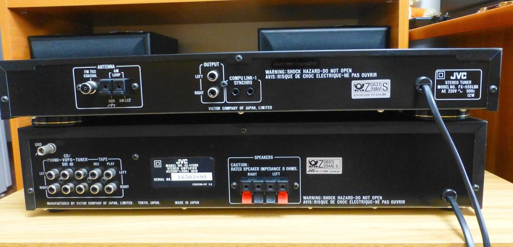Amplificator si tuner JVC