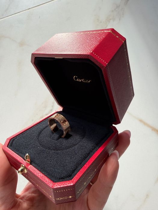 Пръстен Cartier love unlimited ring rose gold