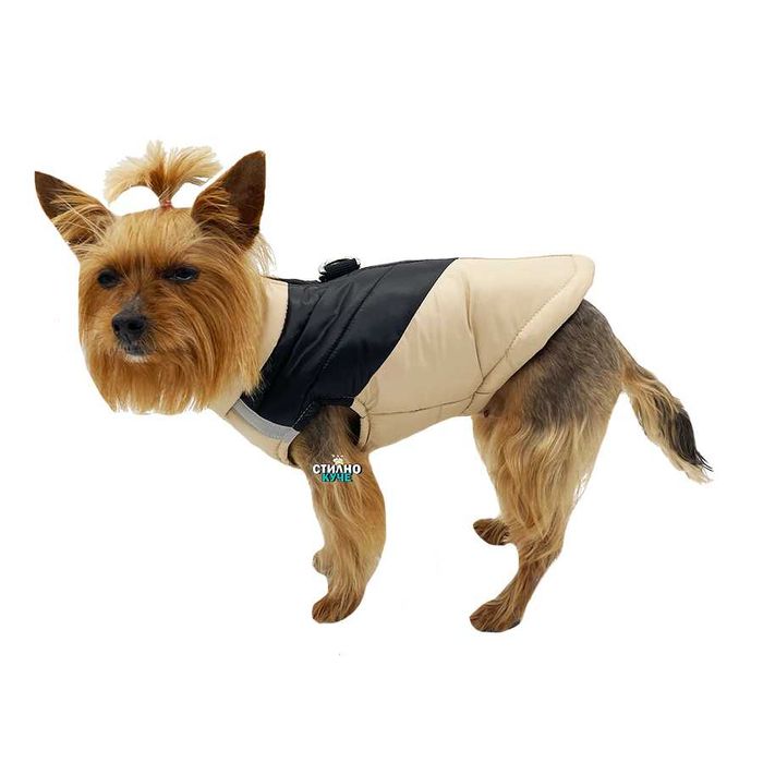 Елек/Яке за куче със закопчаване с цип Кучешко яке Кучешка дреха-яке