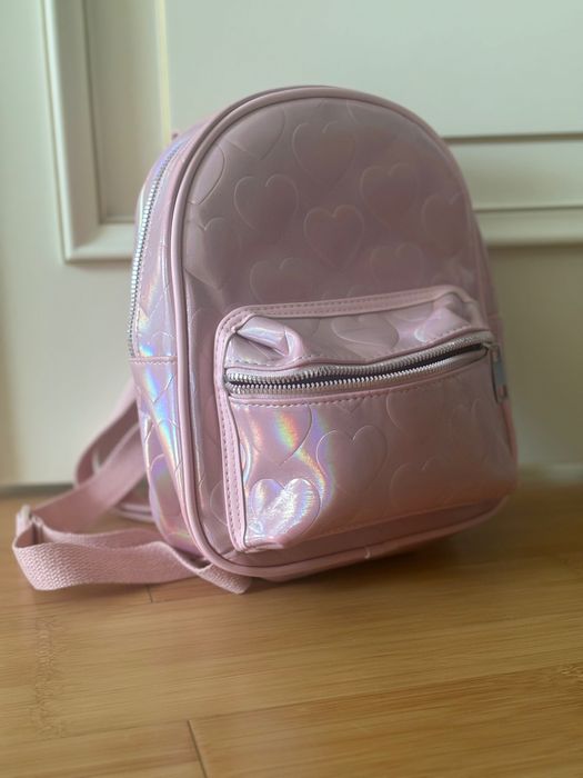 Детский розовый рюкзак