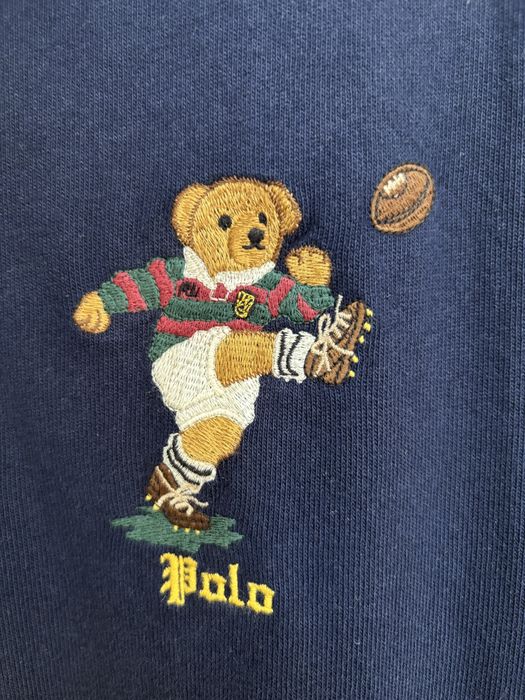 Продам Polo Ralph Lauren Kicker Bear Patchwork Rugby Shirt