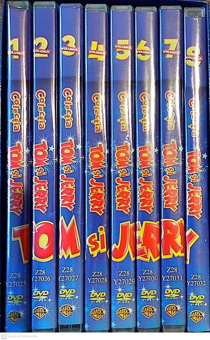 DVD Tom si Jerry colectia 1-8