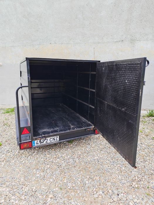 REMORCA carosata 750kg / 2 axe / frana de inertie  - UNICATA