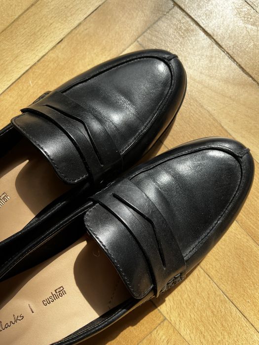 Clarks мокасини от естествена кожа