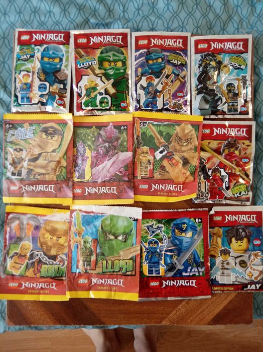 Colectie Minifigurine Lego Ninjago originale din toate timpurile,stare foarte buna