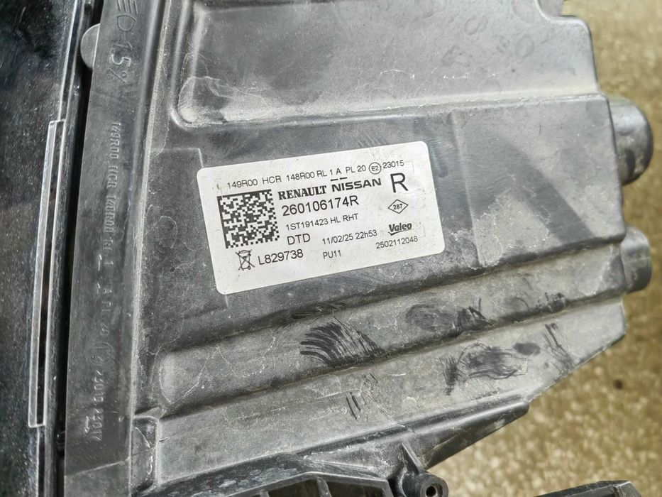 Фарове Renault Master 4 Nissan Interstar 3 LED ляв десен / Фарове Рено Мастър 24г. Оригинални