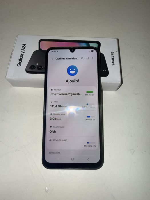 Samsung A24 ideal NEW  6/128 SROCHNA SOTILADI