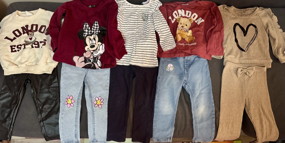 Дрехи за момиче mayoral,zara, benetton, terranova,sinsay 98