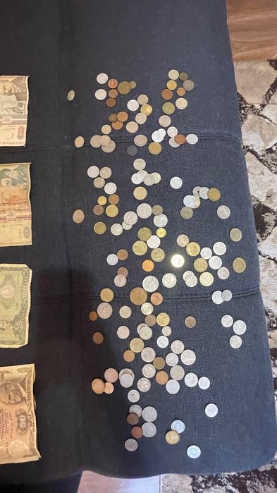 Bani vechi Românești, monede si bagnote .