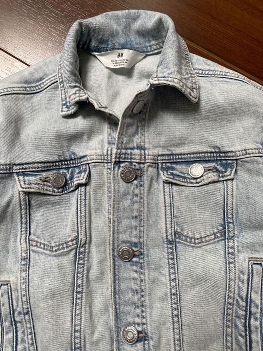 Geaca jeans marime 116