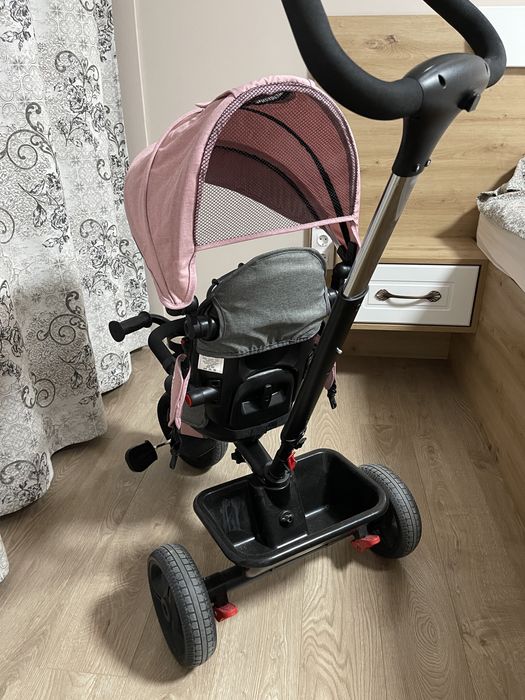 Детска триколка Lionelo Haari 2в1 в розово