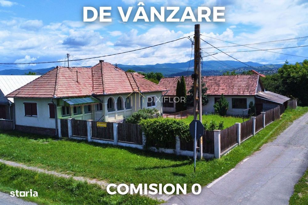 Casă cu 3 camere și teren generos | Vălenii de Mureș | 75.000 €